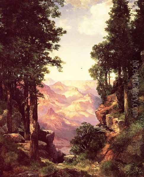 Grand Canyon2 Oil Painting - Thomas Moran