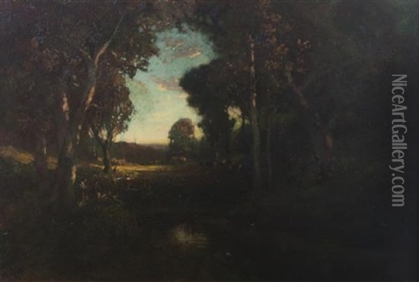 California Landscape Oil Painting - William Keith