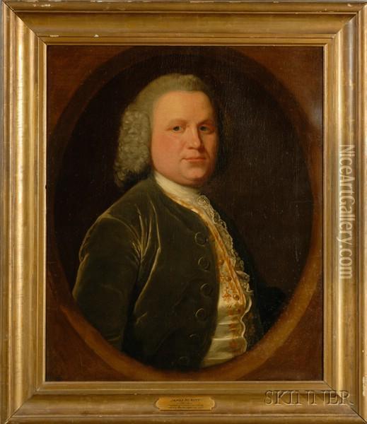 Portrait Of James Mcnutt Esquire Of Virginia. Oil Painting - Henry Benbridge