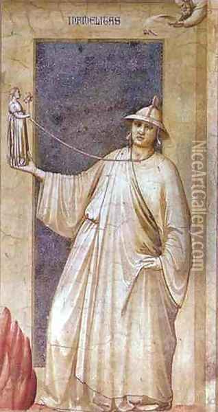Idolatry 1302-1305 Oil Painting - Giotto Di Bondone