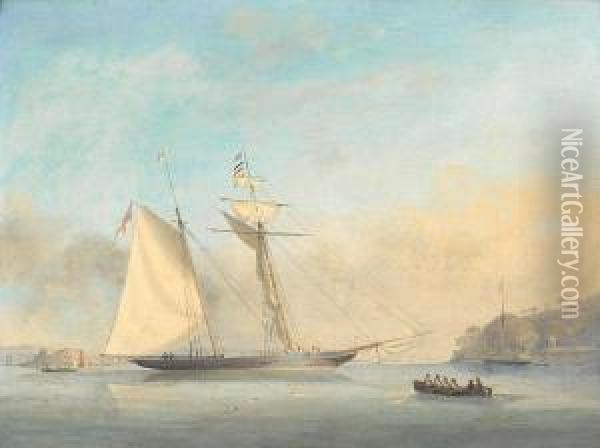 The Royal Yacht Squadron's Oil Painting - Condy, Nicholas Matthews