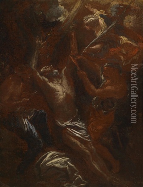 Das Martyrium Des Apostels Bartholomaus Oil Painting - Michael Willmann