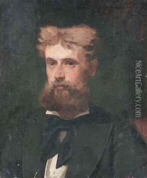 Regnault . Prix De Rome 1866 Oil Painting - Henri Alexandre Georges Regnault