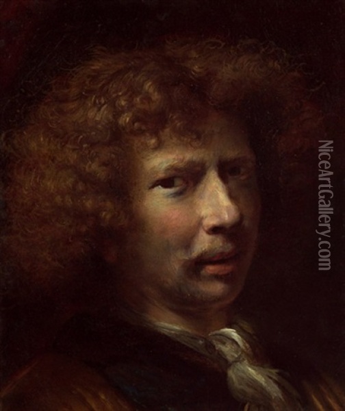 Bildnis Eines Jungen Mannes Oil Painting - Joos van Craesbeeck