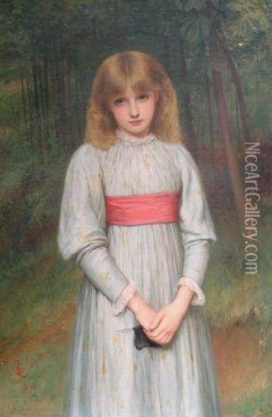 Adolescence Oil Painting - Charles Sillem Lidderdale