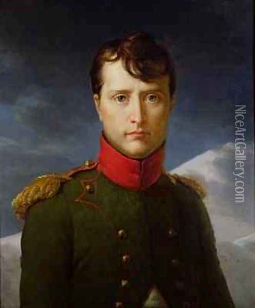 Portrait of Napoleon Bonaparte 1769-1821 1st Consul Oil Painting - Baron Francois Gerard