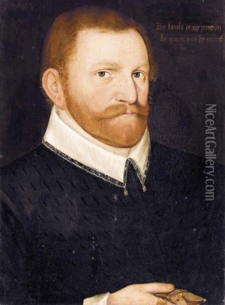 Portrait Of A Gentleman Oil Painting - Hyeronimus Custodis