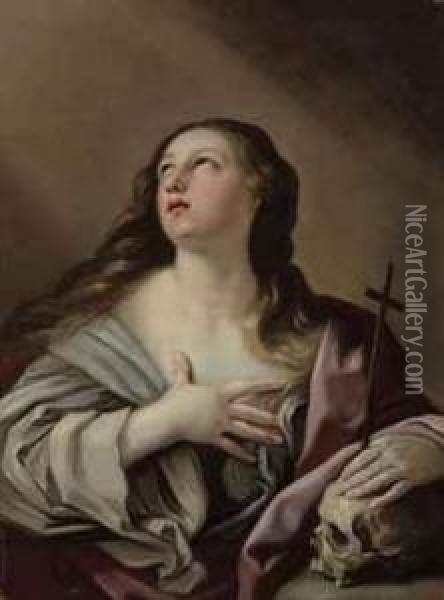 The Penitant Magdalene Oil Painting - Guido Reni