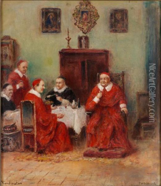 Kardinalen Oil Painting - Frans Wilhelm Odelmark