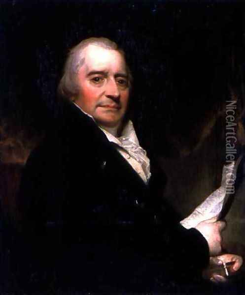 Portrait of George Dance 1741-1825 Oil Painting - John Jackson