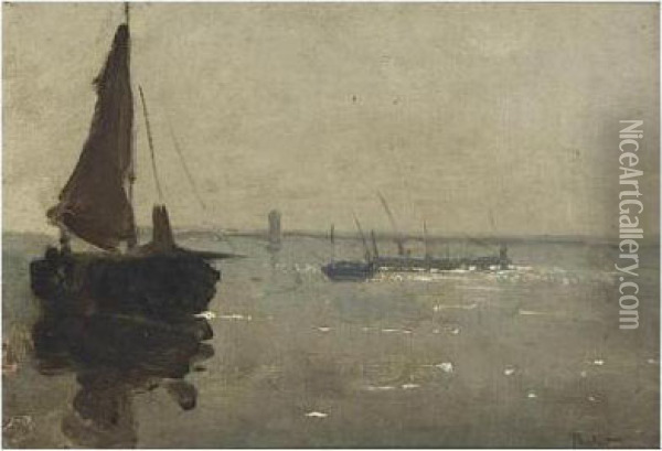 Early Morning Oil Painting - Willem Bastiaan Tholen