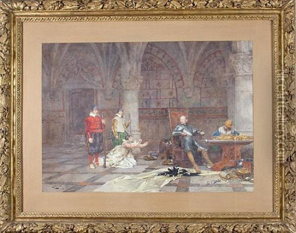 The New Master Of The House Oil Painting - Alexandre Louis Leloir