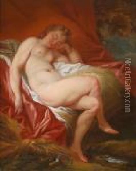 Die Schlafendeceres Oil Painting - Francois Boucher