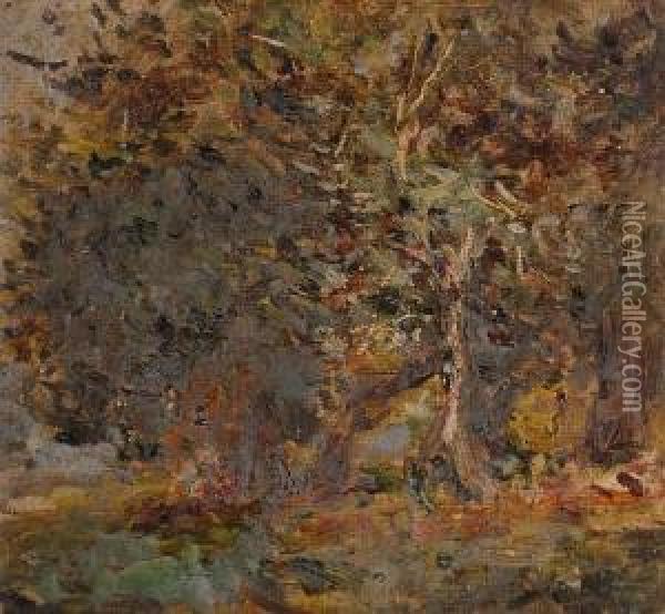 Landscape. Oil Painting - Henry Simpson