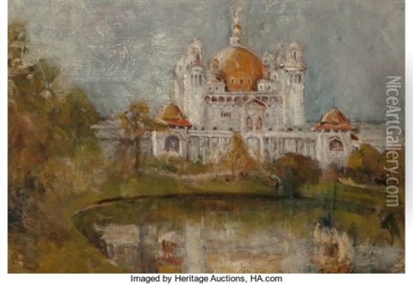 The Dome Oil Painting - August Loehr