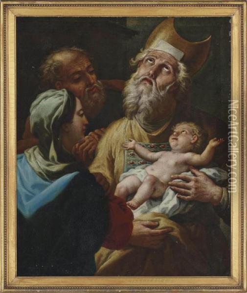 The Circumcision Oil Painting - Paolo di Matteis