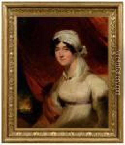 Mrs. Thomas Babington Oil Painting - Sir Thomas Lawrence