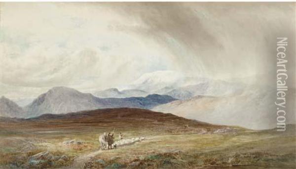 The Approaching Storm Oil Painting - Edmund Morison Wimperis