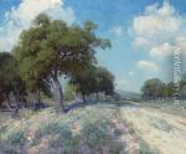 Road Through The Trees Oil Painting - Julian Onderdonk