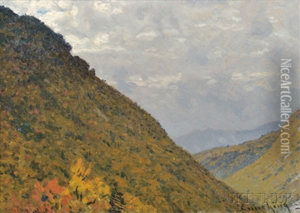 Twin Mountains, N.h Oil Painting - John Joseph Enneking
