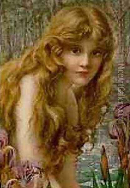 The Water Nymph Oil Painting - Henry Ryland