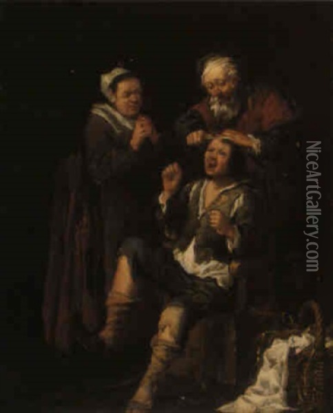 The Stone Operation Oil Painting - Pieter de Bloot