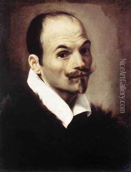 Self-Portrait 1615 Oil Painting - Orazio Borgianni