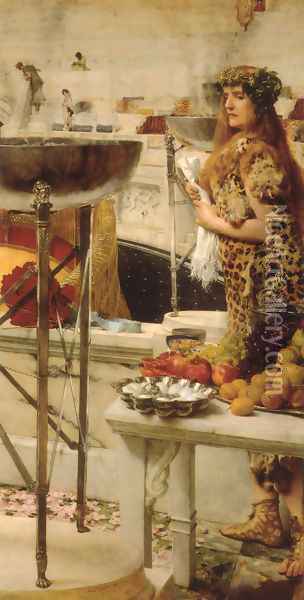 Preparation in the Coliseum Oil Painting - Sir Lawrence Alma-Tadema