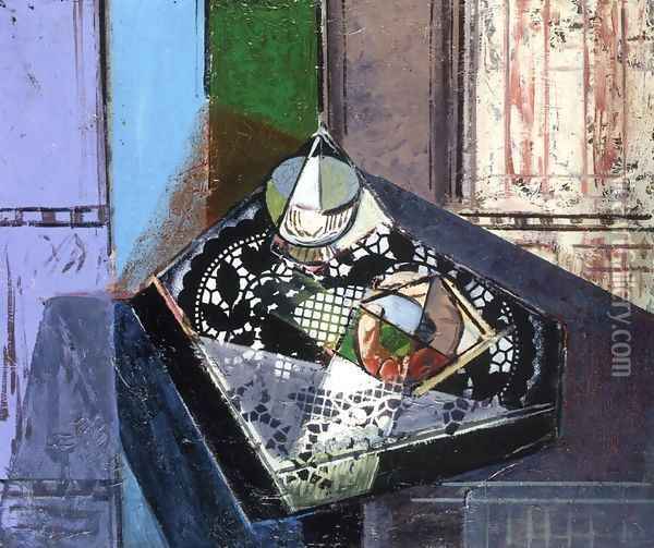 Still Life with Cup 1929 Oil Painting - Alfred Henry Maurer