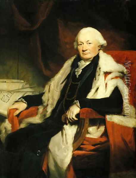 Thomas Elder, Lord Provost of Edinburgh, 1797 Oil Painting - Sir Henry Raeburn