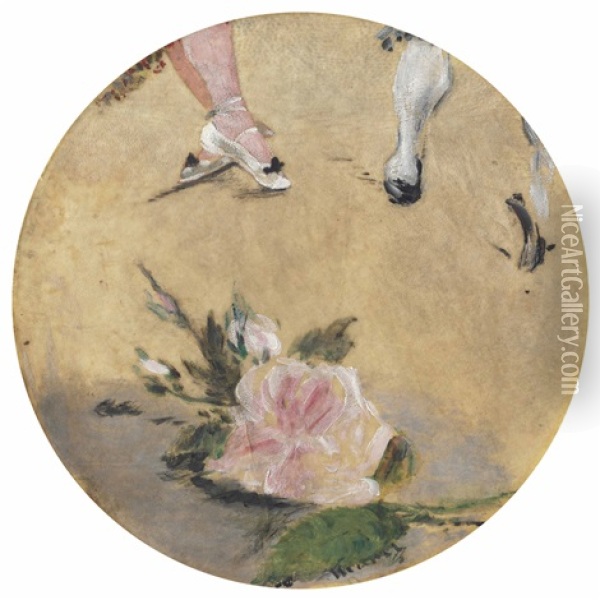 Chaussons De Danse Oil Painting - Edouard Manet