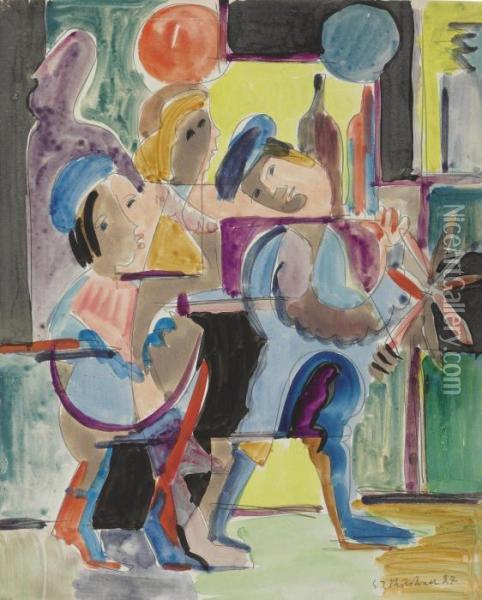 Frauen Auf Der Strasse Oil Painting - Ernst Ludwig Kirchner