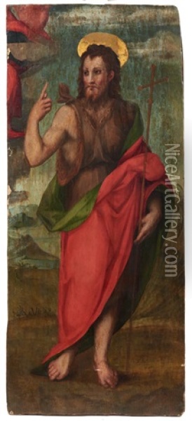 Saint Jean Baptiste Oil Painting - Antonio di Donnino Mazziere