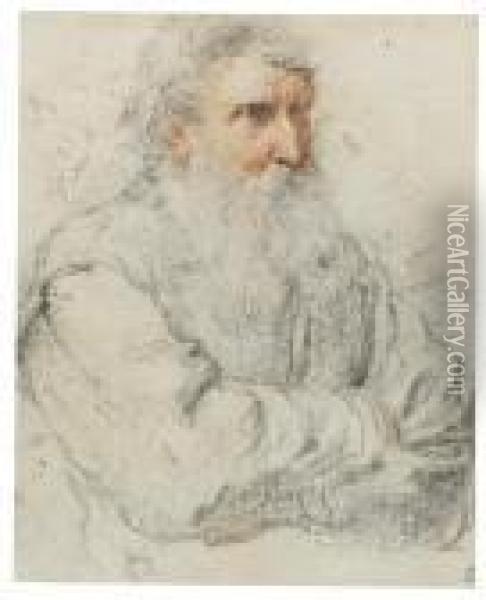 Portrait Of Erycius Puteanus Oil Painting - Peter Paul Rubens