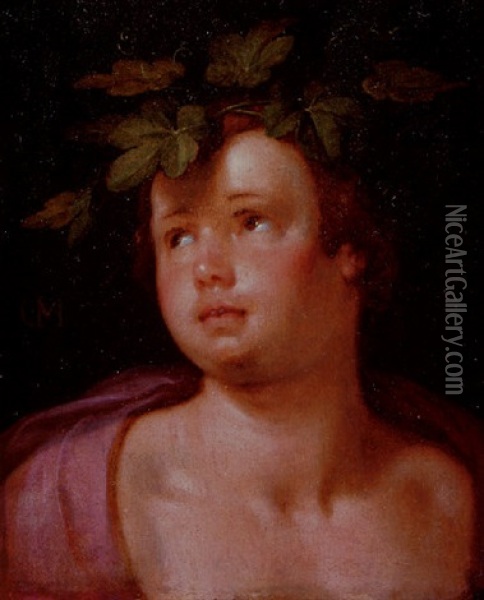 Bacchus Oil Painting - Cornelis Cornelisz Van Haarlem