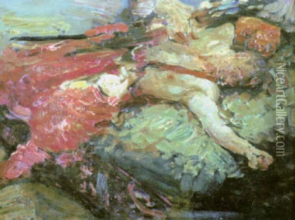 Sjalvportratt Oil Painting - Ilya Repin