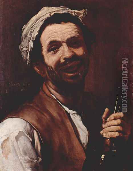 The drinker Oil Painting - Jusepe de Ribera