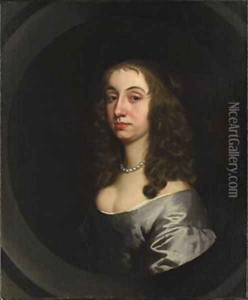 Portrait of a Lady Oil Painting - Sir Peter Lely