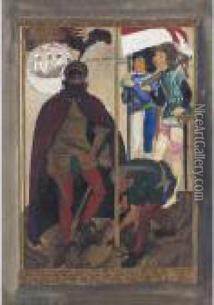 Giovanni Caboto Voyage Oil Painting - Maurice William Greiffenhagen