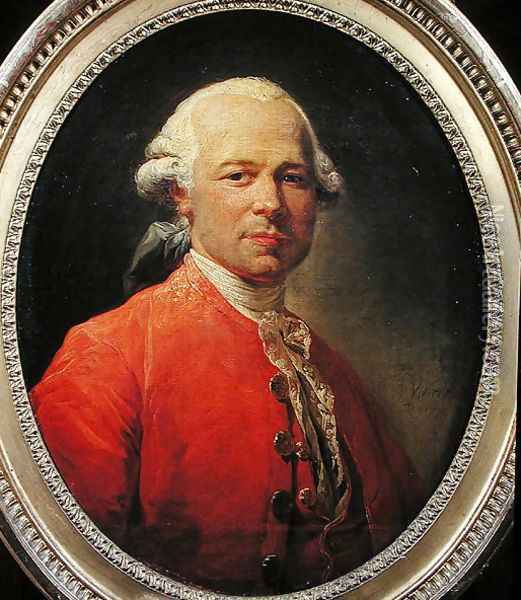 Jean-Pierre Houel 1735-1813 1772 Oil Painting - Francois-Andre Vincent