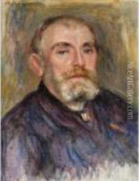 Portrait De Henri Lerolle Oil Painting - Pierre Auguste Renoir