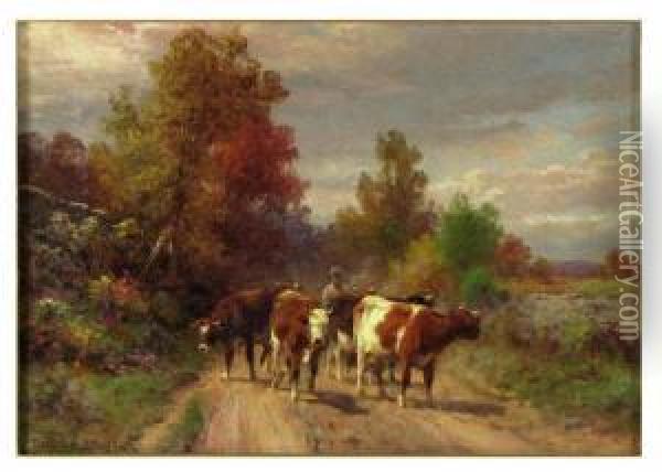 Early Autumn Oil Painting - Thomas Bigelow Craig