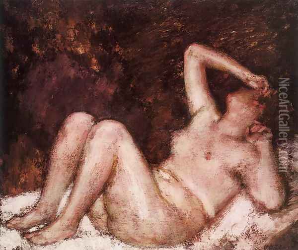 Awakening 1921 Oil Painting - Janos Vaszary