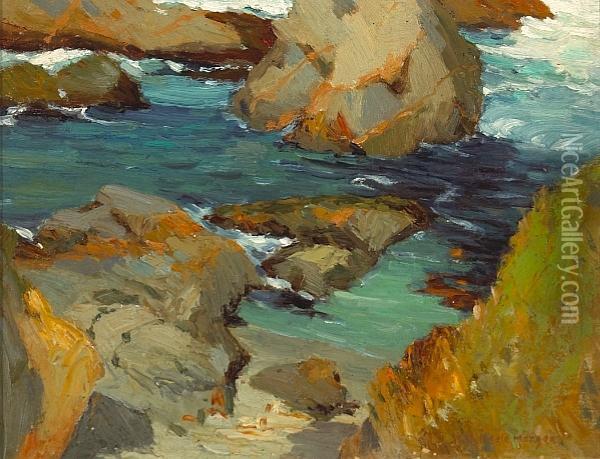 Point Lobos Oil Painting - Mary D. Morgan