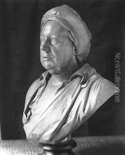 Bust of John Belchier Oil Painting - Louis Francois Roubiliac