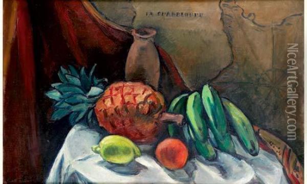 L'invitation Au Voyage, La Guadeloupe, Circa 1930 Oil Painting - Emile-Othon Friesz