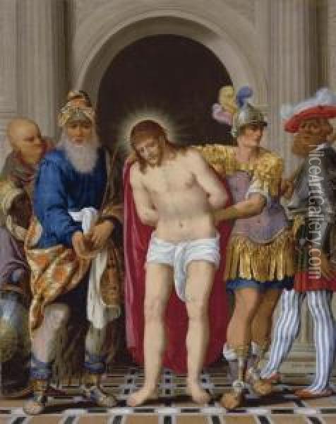 Ecce Homo Oil Painting - Johann Konig