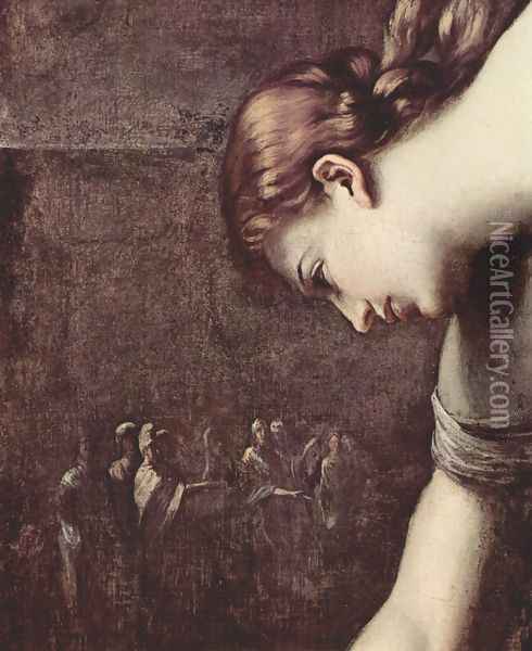 Atalante and Hippomenes, Detail 1 Oil Painting - Guido Reni