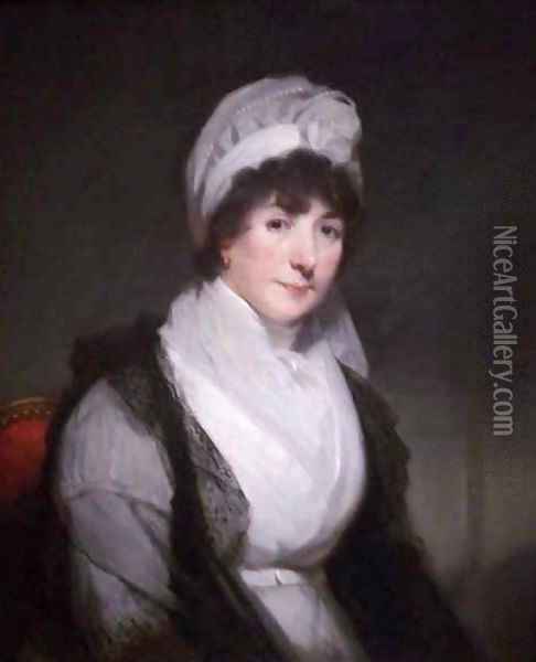 Portrait of Mrs Simpson Oil Painting - Sir Henry Raeburn