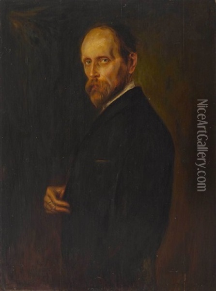 Joseph Von Kopf Oil Painting - Franz Seraph von Lenbach